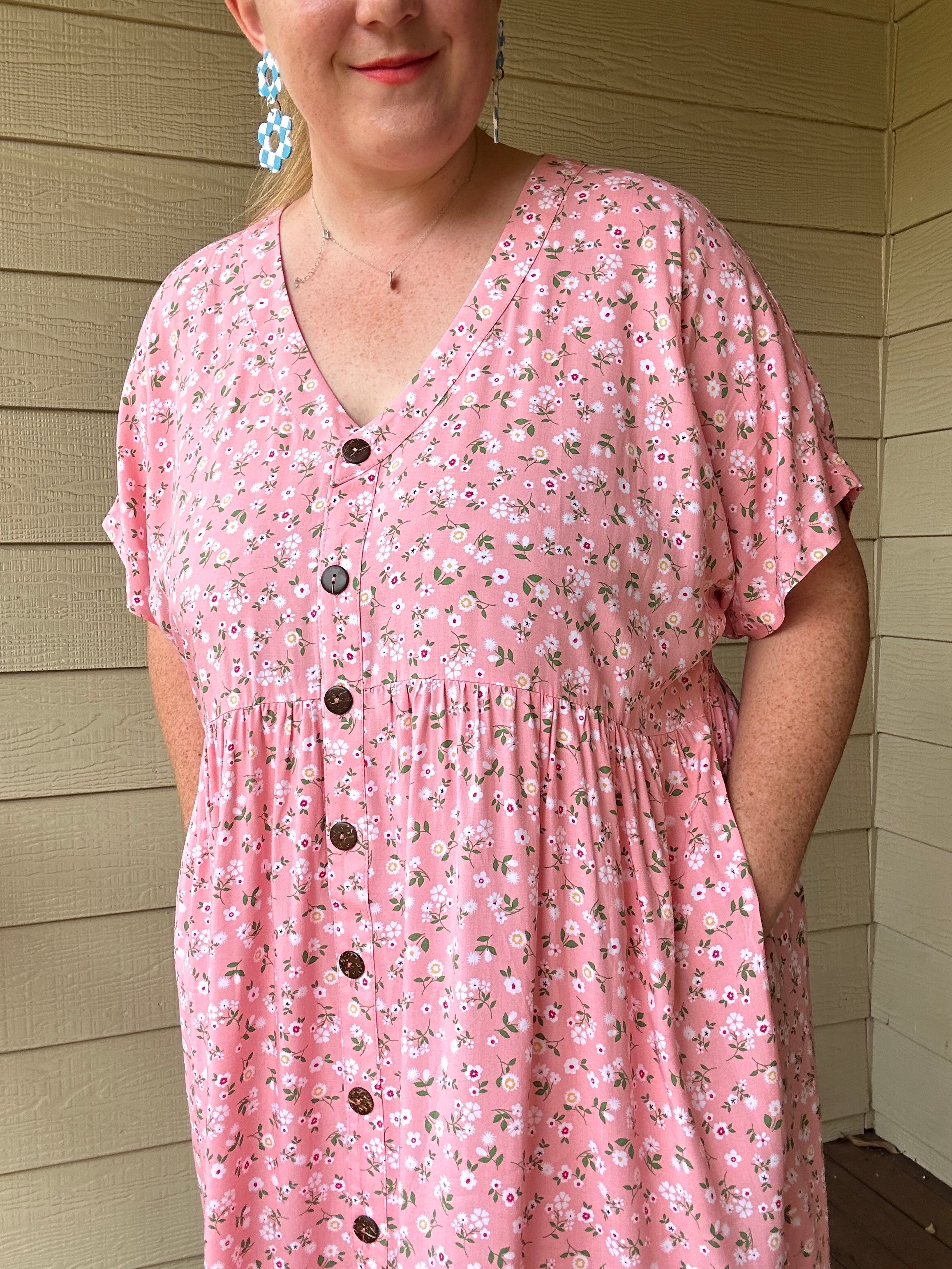 Sweet Floral Sunday Dress