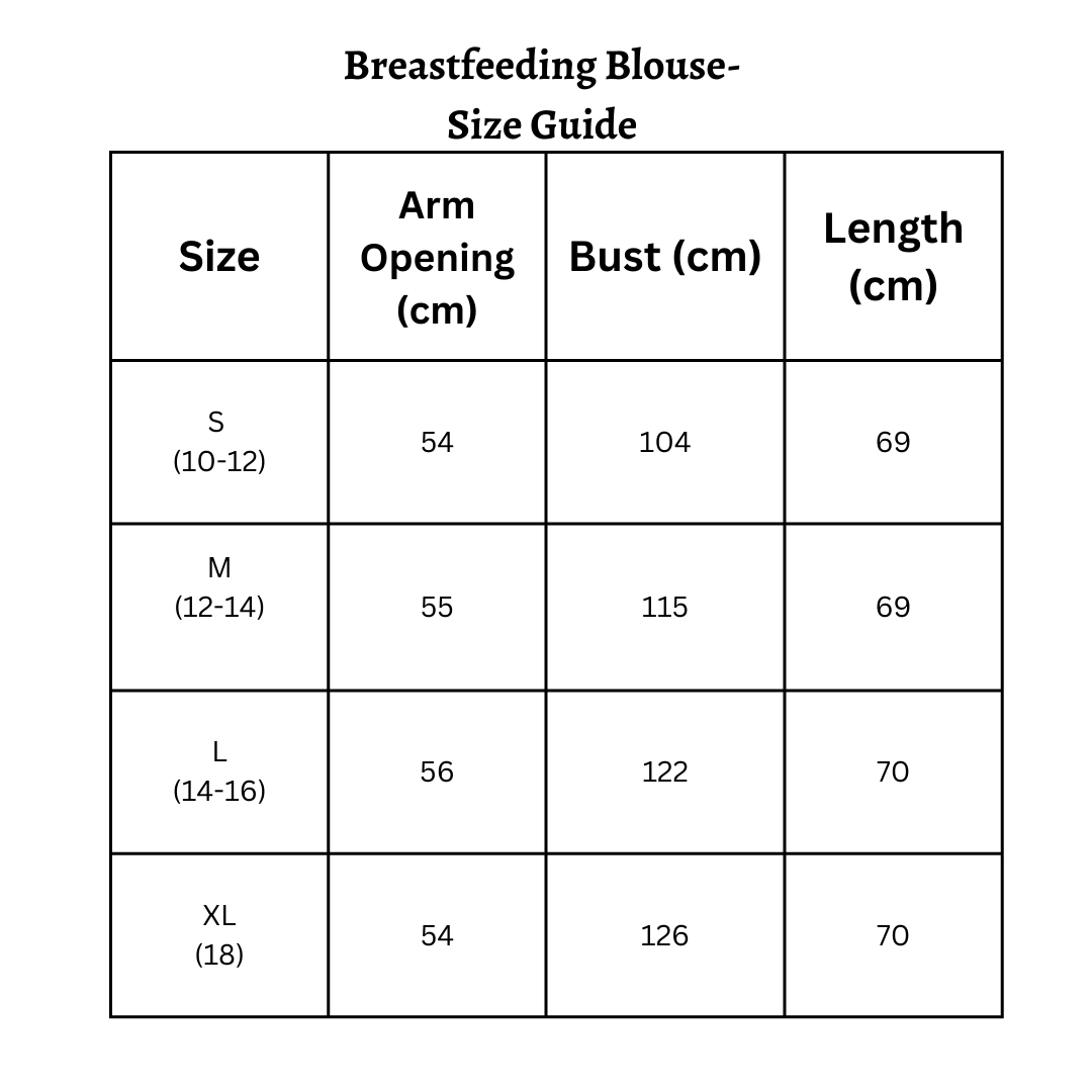 Breastfeeding Blouse