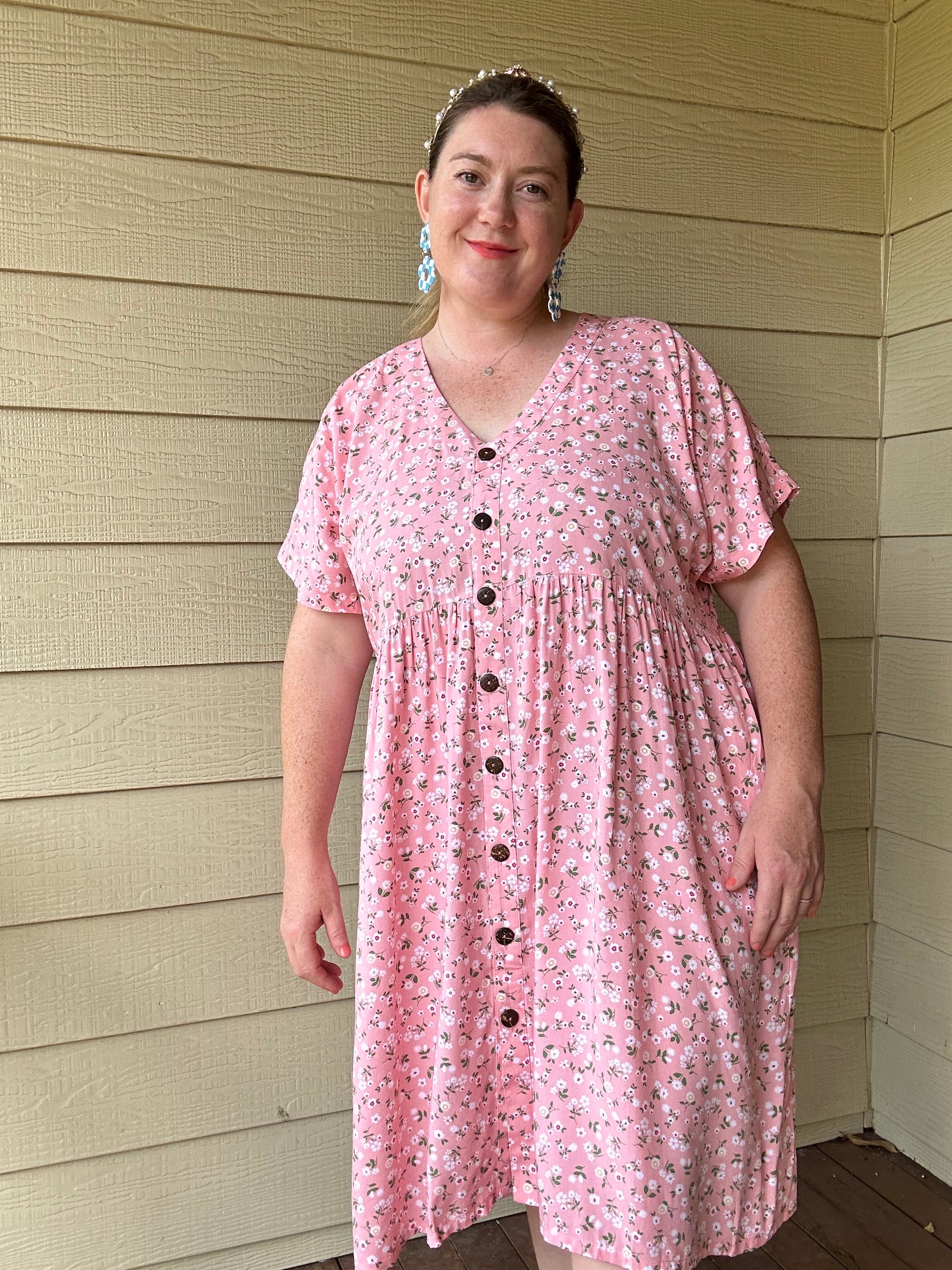 Sweet Floral Sunday Dress