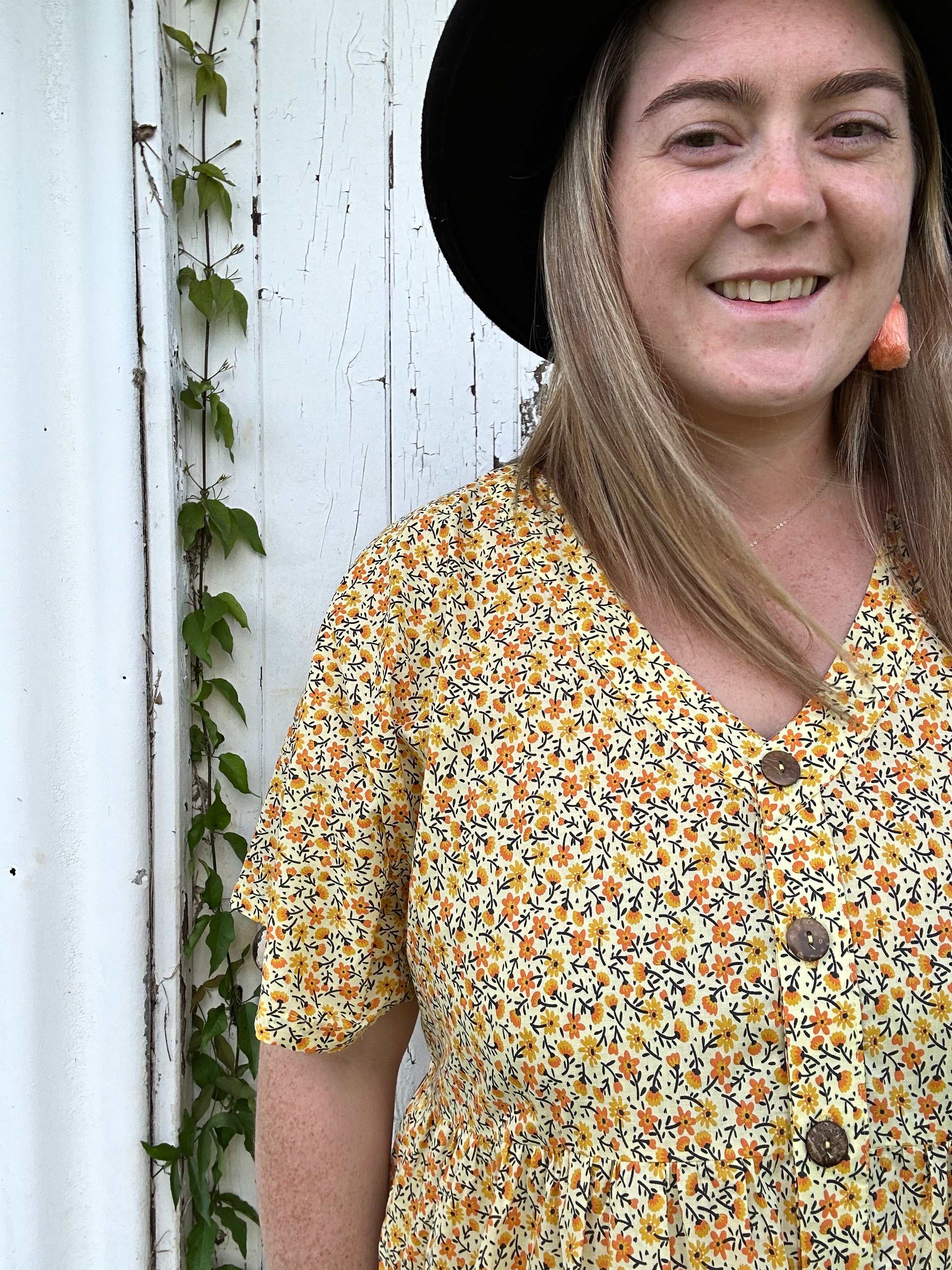 Tropical Sunrise Sunday Dress