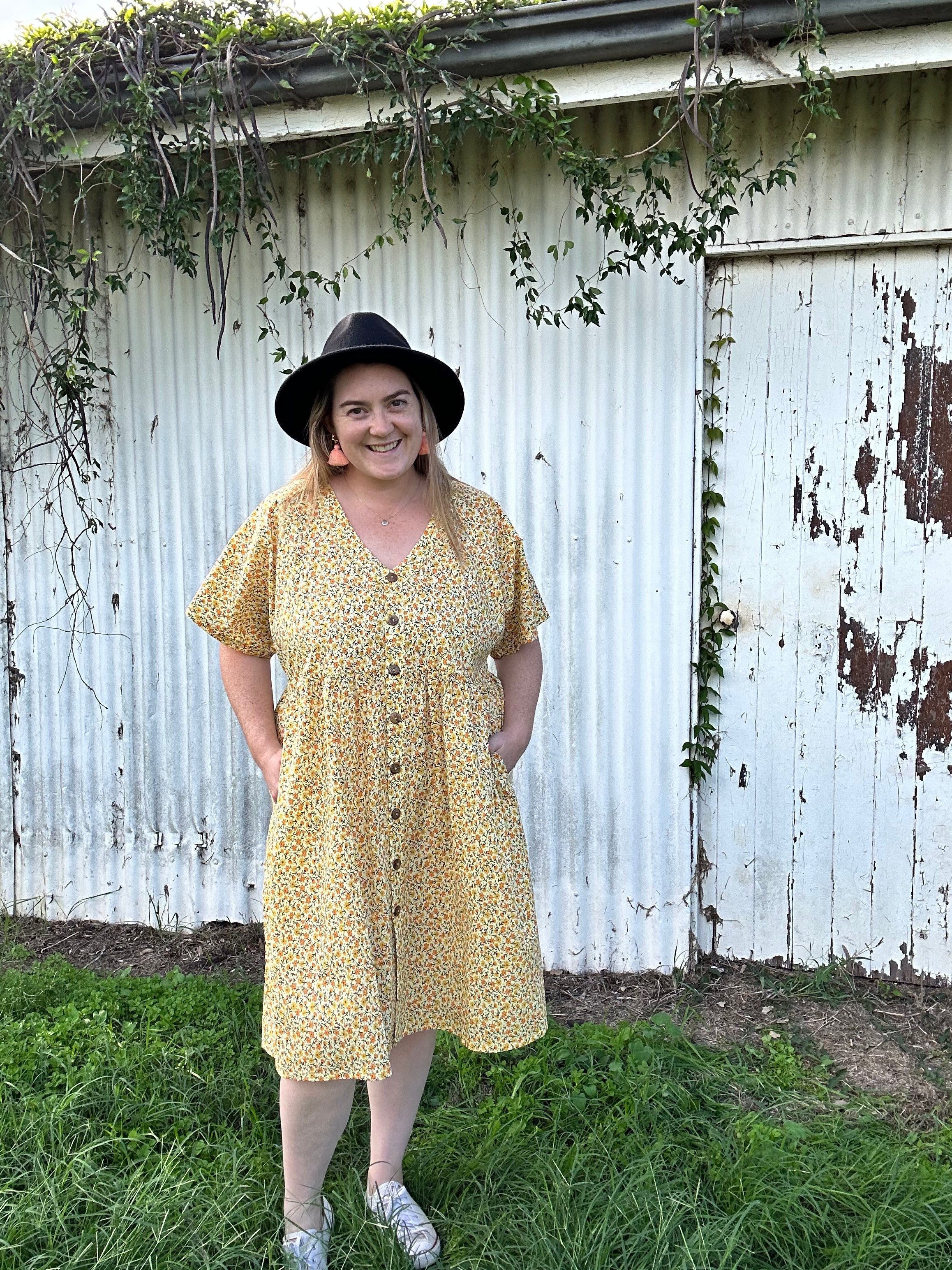 Tropical Sunrise Sunday Dress